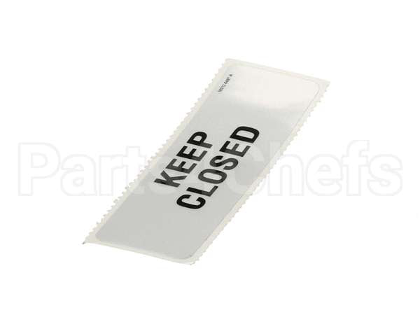 18312-0497 Carter Hoffmann Keep Closed Decal