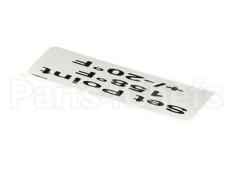 18312-0554 Carter Hoffmann Decal, 158 +/-15 Deg F