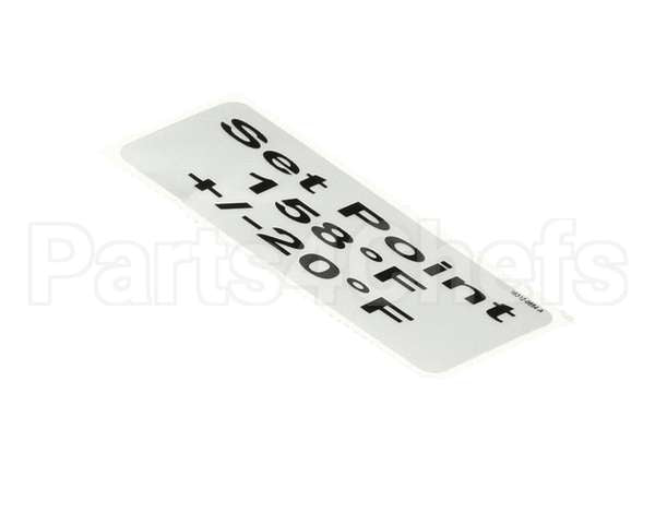 18312-0554 Carter Hoffmann Decal, 158 +/-15 Deg F