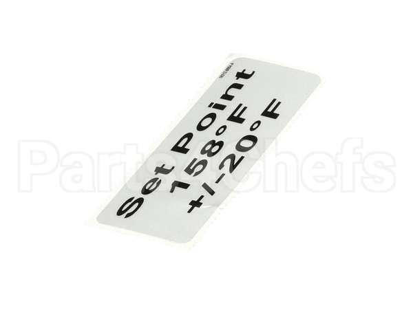 18312-0554 Carter Hoffmann Decal, 158 +/-15 Deg F