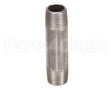 1845500000 Jade Nipple, 3/8 X 2 1/2 S /40 Blk