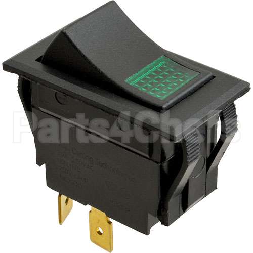 186020075 Compatible Carter Hoffman On/Off Swtch-Grn-250Vdpd T
