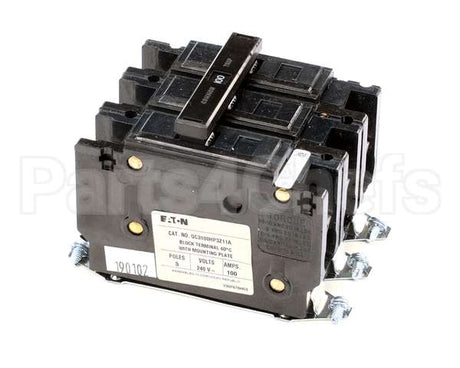 19-13221 Master-Bilt Circuit Breaker, Qou-3100 100