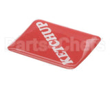 19-420-0002 Wunder-Bar Domed Label - Ketchup