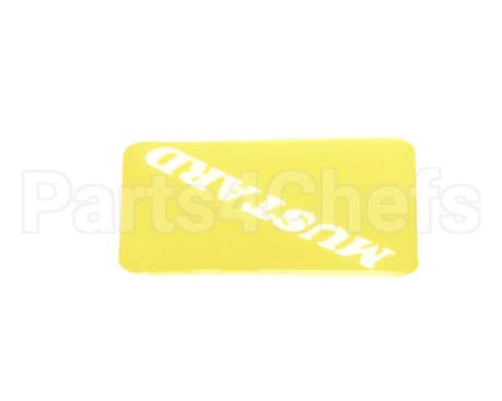 19-420-0003 Wunder-Bar Mustard Label