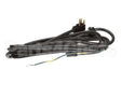 19000801 Franke Cordset, 10Ft. W/Plug, 15A/120