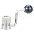 19248-C Compatible Ultrafryer Disconnect, Hose, Fem, W/O Knob