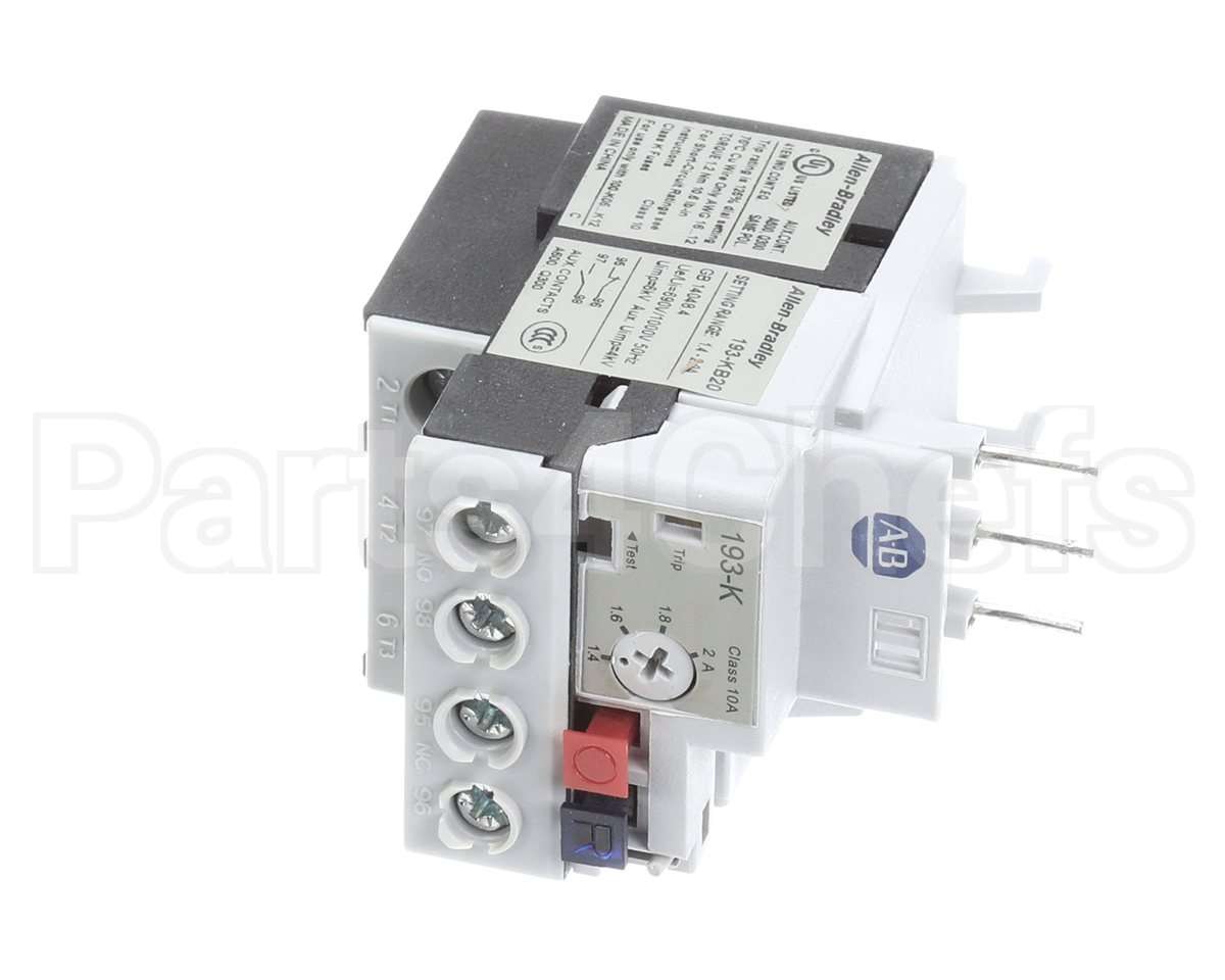 193-KB20 Captive-Aire 100K Mini Series Overload 1.4 - 2.0 Amp