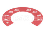 19411 Blodgett Decal, (8) Setpoint Thermosta