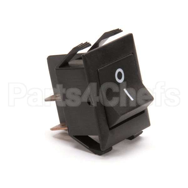 19620 Compatible Blodgett Switch, Rocker Dpst Mom Black