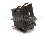 19620 Blodgett Switch, Rocker Dpst Mom Black
