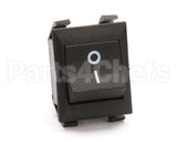 19620 Blodgett Switch, Rocker Dpst Mom Black