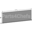 197-33S Compatible Prince Castle Tray, Crumb