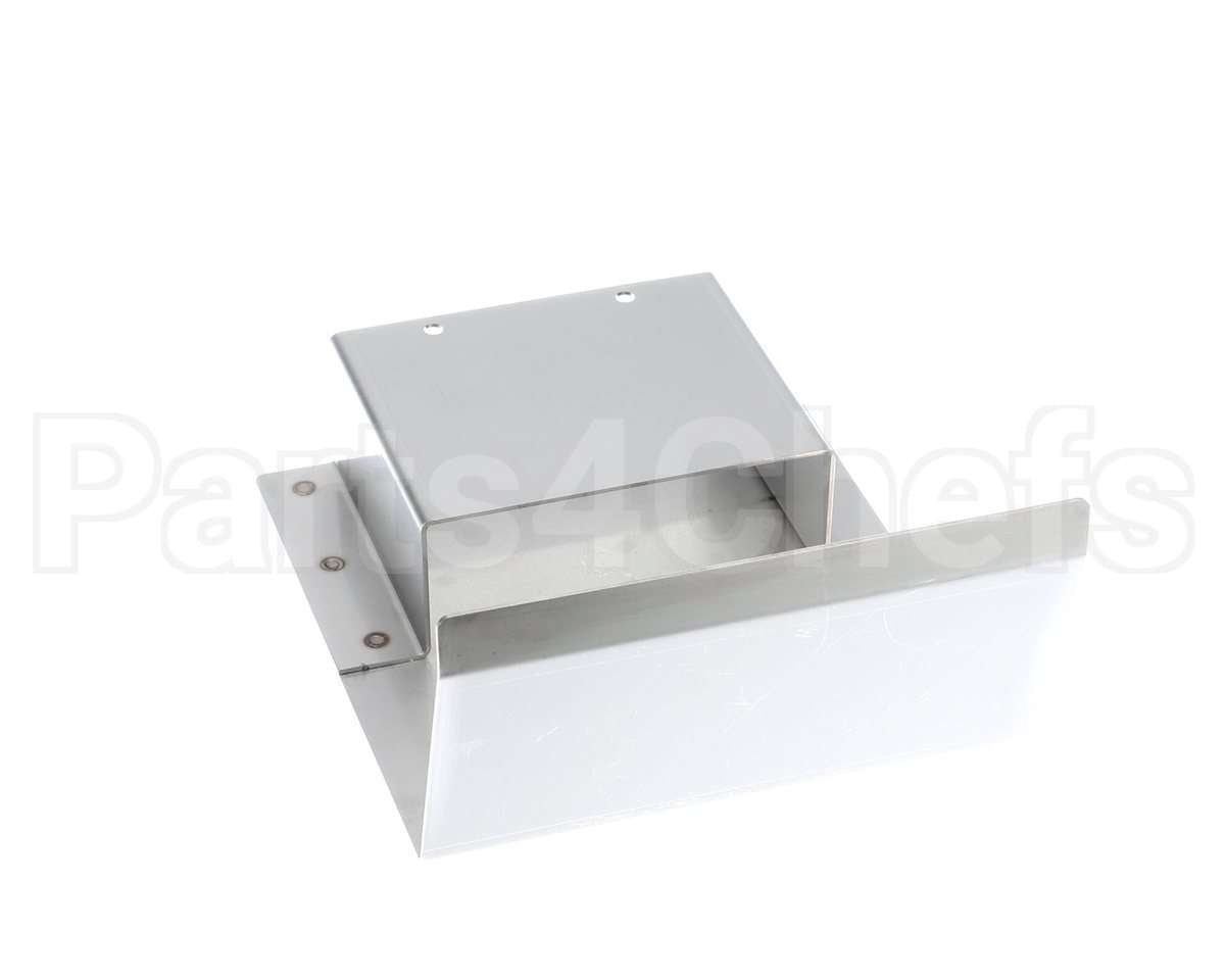 19B932 Ultrafryer Flue Rectangular 18In P3 Bk Pn