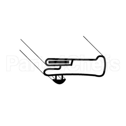 2-14160-2007 Compatible Anthony Gasket, Ref 29-3/8" X 64- 5/8"