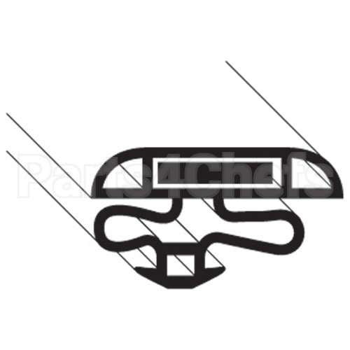 2-14801-0001 Compatible Anthony Gasket, Ref, 29-7/8"X 60-11/16"