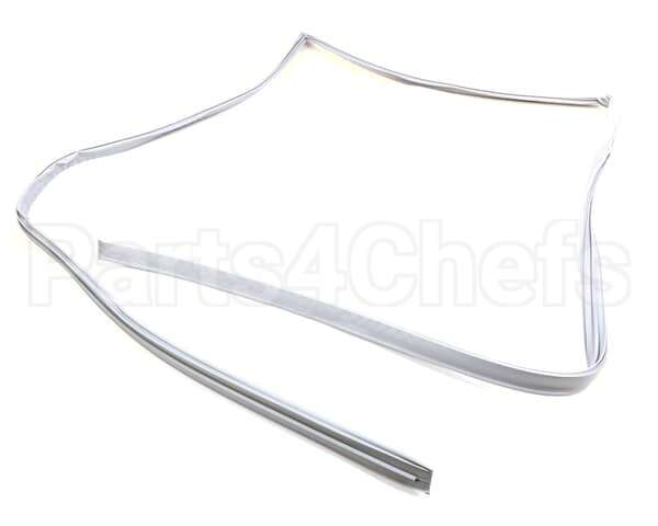 2-640 Continental Refrigeration Gasket, Door Roll-In Santoprene - Bubble