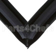 2-744G Continental Refrigeration Gasket, Half Glass Door (23 1/4 X 29) Ha
