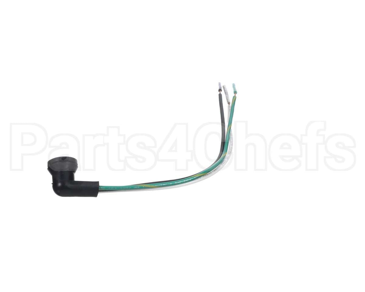 2-818 Continental Refrigeration Cord & Plug Female (D131-14) (Hinged Gla