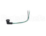 2-818 Continental Refrigeration Cord & Plug Female (D131-14) (Hinged Gla