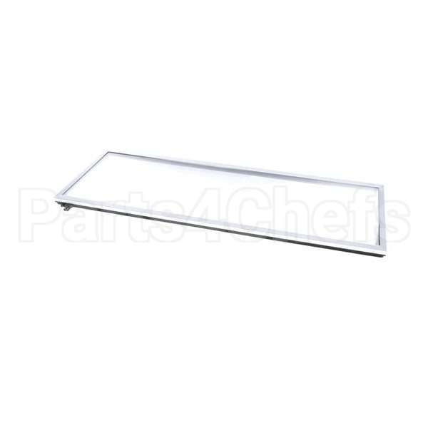 2-828 Compatible Continental Lid, Hinged Glass