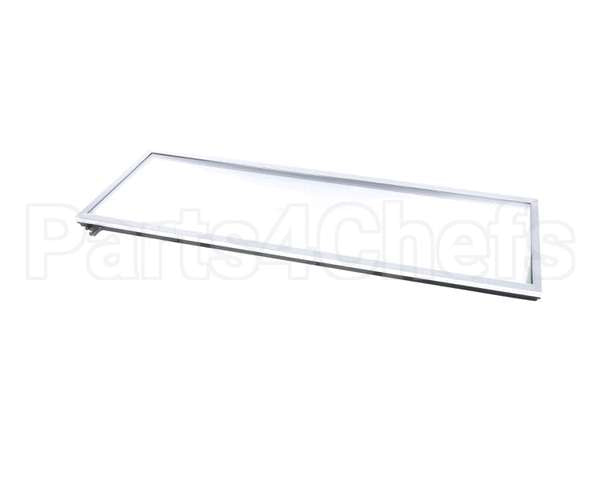 2-828 Continental Refrigeration Lid, Hinged Glass