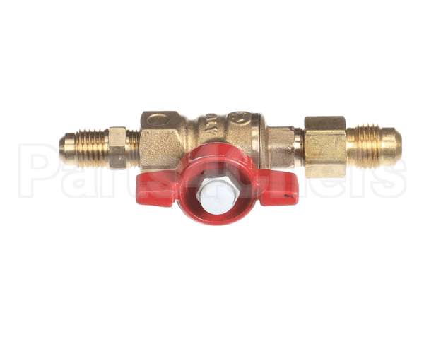 2.5450 Synesso Assembly, Steam Ball Valve Red Handle An