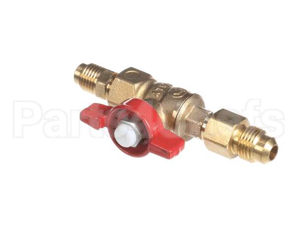2.5450 Synesso Assembly, Steam Ball Valve Red Handle An