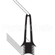 20-02-553P Compatible Rational Door Gasket - Silicone