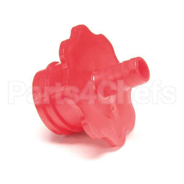 20-1110-20 Compatible Multiplex Adapter Bib 3/8 Barb Red Cc