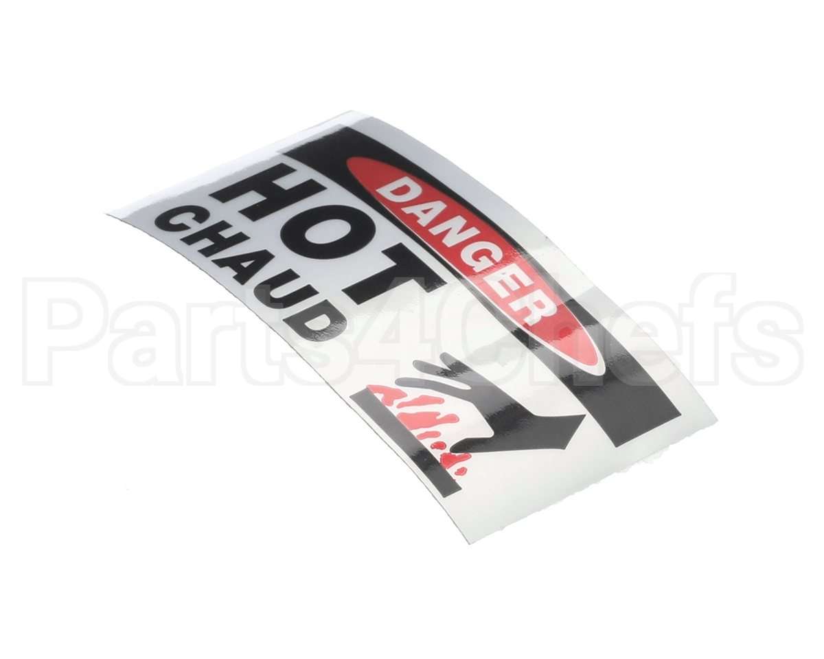 20-11836 Structural Concepts Label Danger Hot 1.25 X 3.0