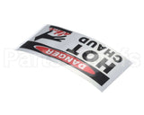 20-11836 Structural Concepts Label Danger Hot 1.25 X 3.0