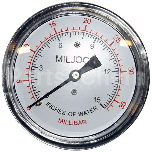 2001 Compatible Nieco Gauge - Gas Pressure