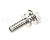 201022 Follett Screw, Knur Br 10-32X1/2 Nickel Plated,
