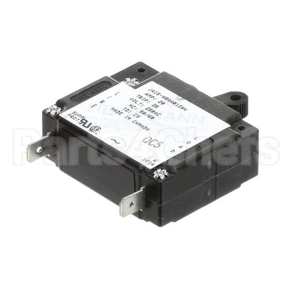 20143 Compatible Hardt Circuit Breaker Single Pole 20A/250Vac/T