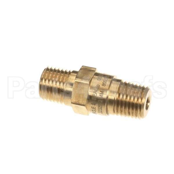 201702 Compatible Multiplex Valve Check 1/4 Mpt Bras S W/Vi
