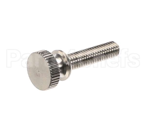 201719 Follett Screw, Knurl Thumb, 10-32 X 3/4, Br Nick