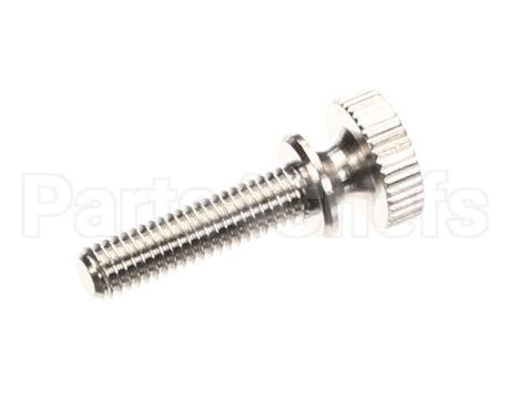 201719 Follett Screw, Knurl Thumb, 10-32 X 3/4, Br Nick