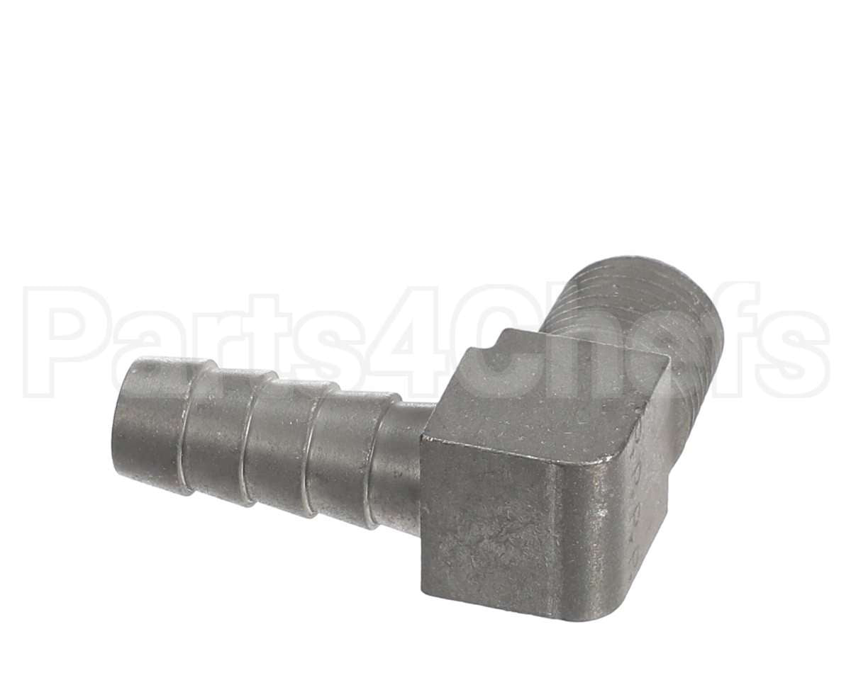 20202.1601 Bunn Elbow, Tin Pld-.375Barbx.25Mpt
