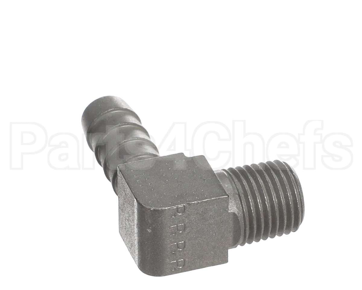 20202.1601 Bunn Elbow, Tin Pld-.375Barbx.25Mpt