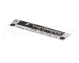 20204.1500 Bunn Decal, Cleaning Lever
