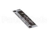 20204.1500 Bunn Decal, Cleaning Lever