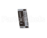 20204.1500 Bunn Decal, Cleaning Lever