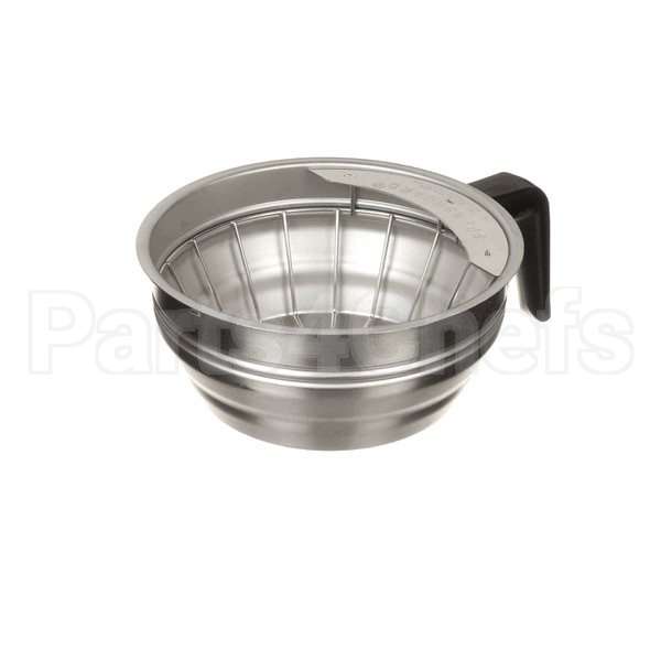 20216.7000 Compatible Bunn Funnelassy, Sst Black Handle(Small)&