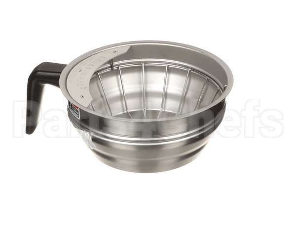 20216.7000 Bunn Funnel Assy,Sst Black Handle(Small)&
