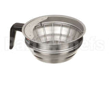 20216.7000 Bunn Funnel Assy,Sst Black Handle(Small)&