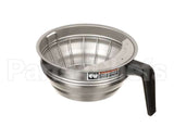 20216.7000 Bunn Funnel Assy,Sst Black Handle(Small)&