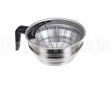 20216.7002 Bunn Funnel Assy,Sst Blk Handle Sm(Tdl-Can)