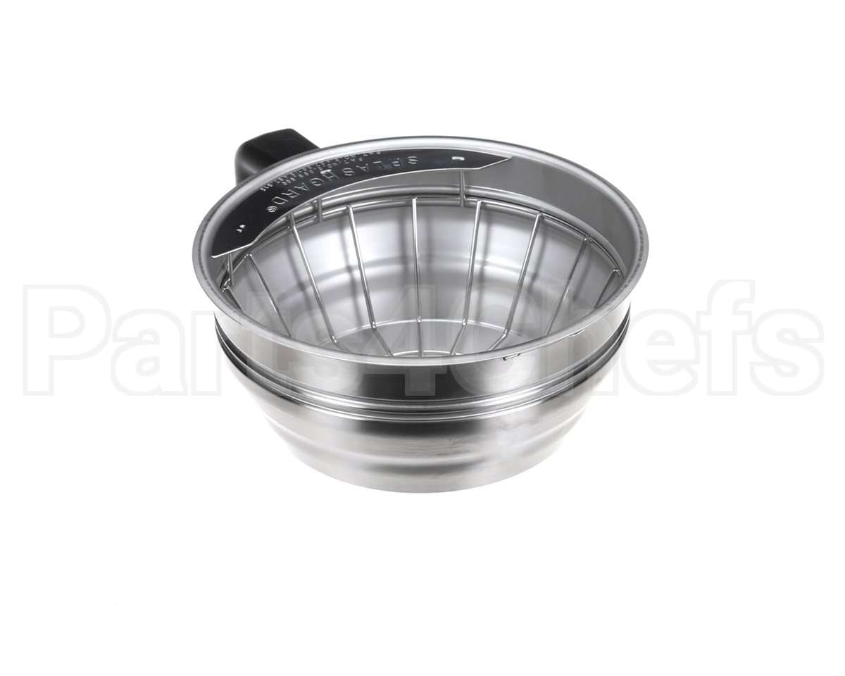 20216.7002 Bunn Funnel Assy,Sst Blk Handle Sm(Tdl-Can)