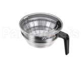 20216.7002 Bunn Funnel Assy,Sst Blk Handle Sm(Tdl-Can)